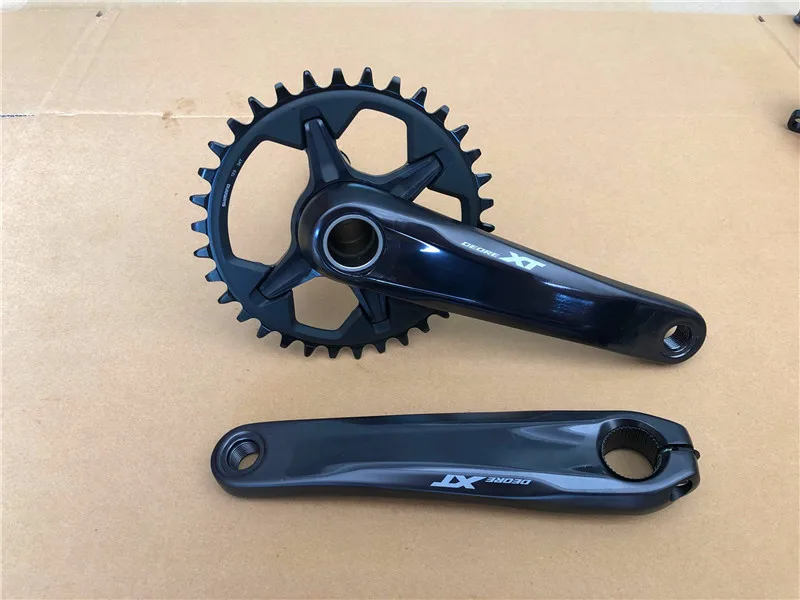 Deore xt 12S MTB велосипедная цепь шатун для велосипеда 170 мм 175 M8100|Шатун и передняя