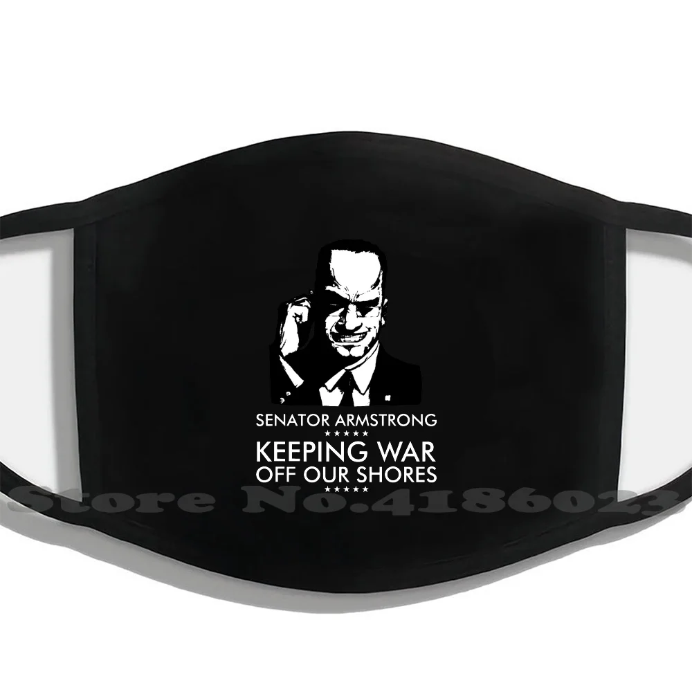 

Senator Armstrong Presidential Campaign - Metal Gear Rising : Revengeance Winter Hot Sale Print Diy Masks Senator Armstrong