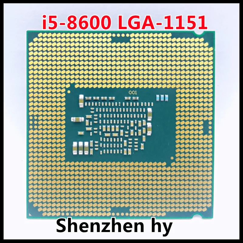 

i5-8600 SR3X0 3.1 GHz Six-Core Six-Thread CPU Processor 9M 65W LGA 1151