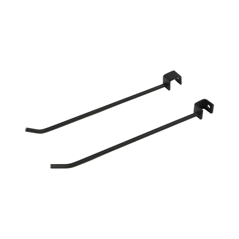 Настенная полка держатель с черный для корзин Крючки вешалки Хранение Полка