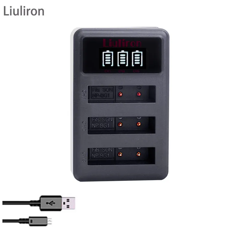charger only NP-BG1/FG1 NP-BG1 NP BG1 FG1 Батарея запасная часть для цифровой камеры с фоновой подсветкой SONY Cyber-shot DSC-H3 DSC-H7 DSC-H9 DSC-H10 DSC-H20 DSC-H50 DSC-H55 DSC-H70 Камера - Цвет: charger only