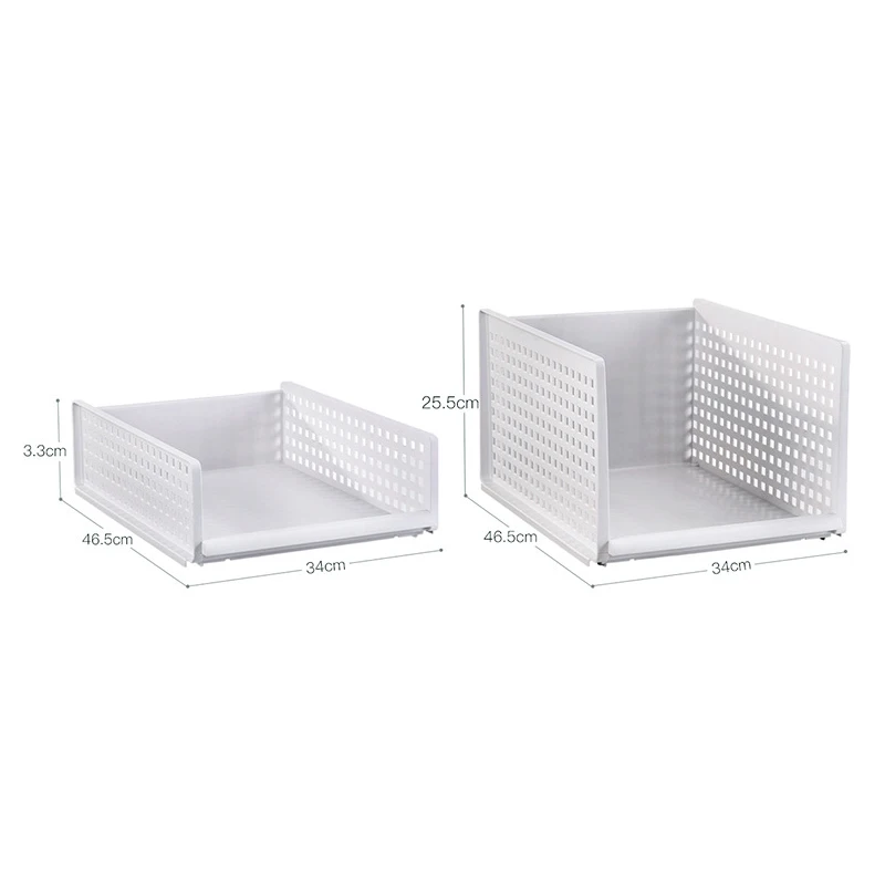 

Foldable Drawer Organizer Clothes Storage Box Layered Separator Wardrobe Space Saver Underwear Bra Socks Sundries Organization