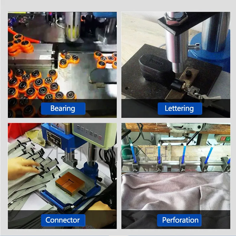 

Four Column Type Pneumatic Press Punch 500kg Bearing Press In Double Column Pneumatic Lettering Perforation Pneumatic Equipment