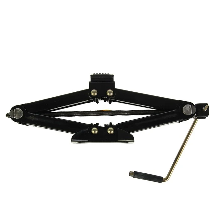 Домкрат ромбический с резиновой опорой TUNDRA | Инструменты