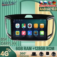 for hyundai ix25 2014 android car radio player gps navigation 360 camera auto stereo multimedia video headunit dsp carplay 4g