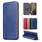 Кожаный чехол для Xiaomi Poco M3, Магнитный флип-чехол для телефона Xiomi Mi PocoM3 Foxo Pocco PocoPhone M 3 3M, чехол-бумажник с подставкой
