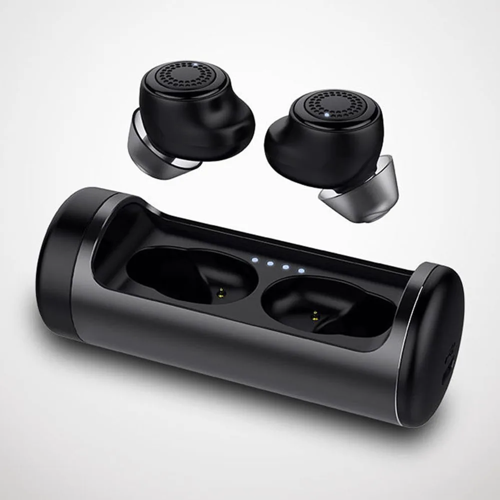 OVEVO спортивные водонепроницаемые TWS Bluetooth 5,0 наушники-вкладыши шумоподавление музыкальный наушник с зарядным устройством удобно носить