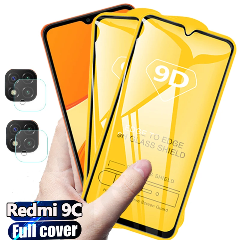 Идеальная закаленное стекло Redmi 9C NFC на редми 9с нфс защитная пленка для ксиоми 9 с