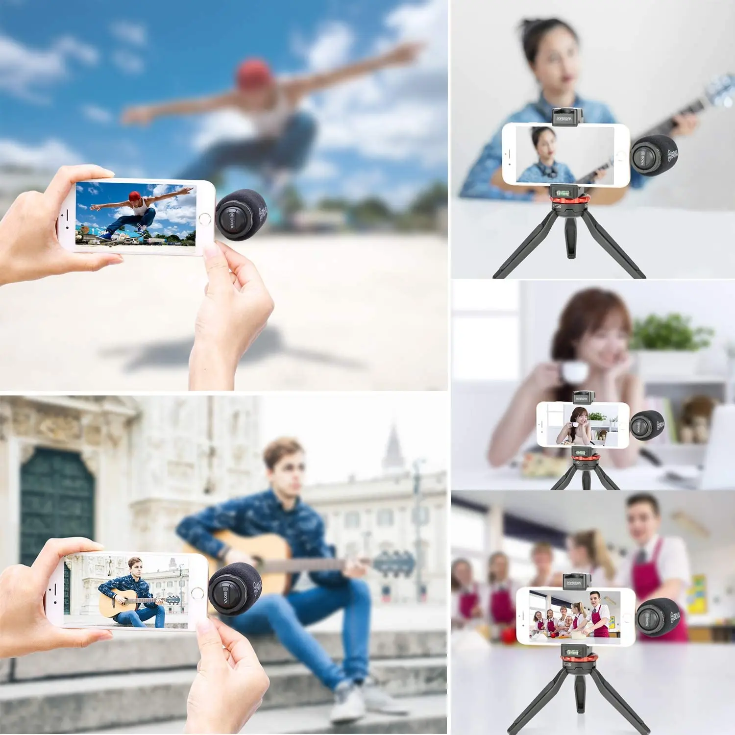 

BOYA BY-DM100 Plug&Play Condenser Microphone for Android Samsung S10 plus Huawei P40 pro Xiaomi 11 Devices