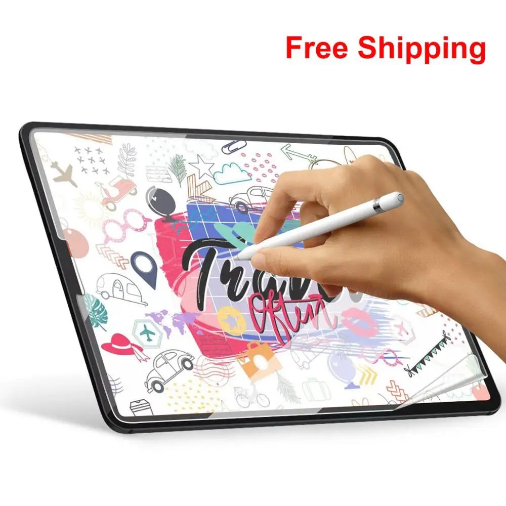 Paperlike iPad Pro 12 9 Защитная пленка для экрана (2018) pro матовая ПЭТ рисования совместимая