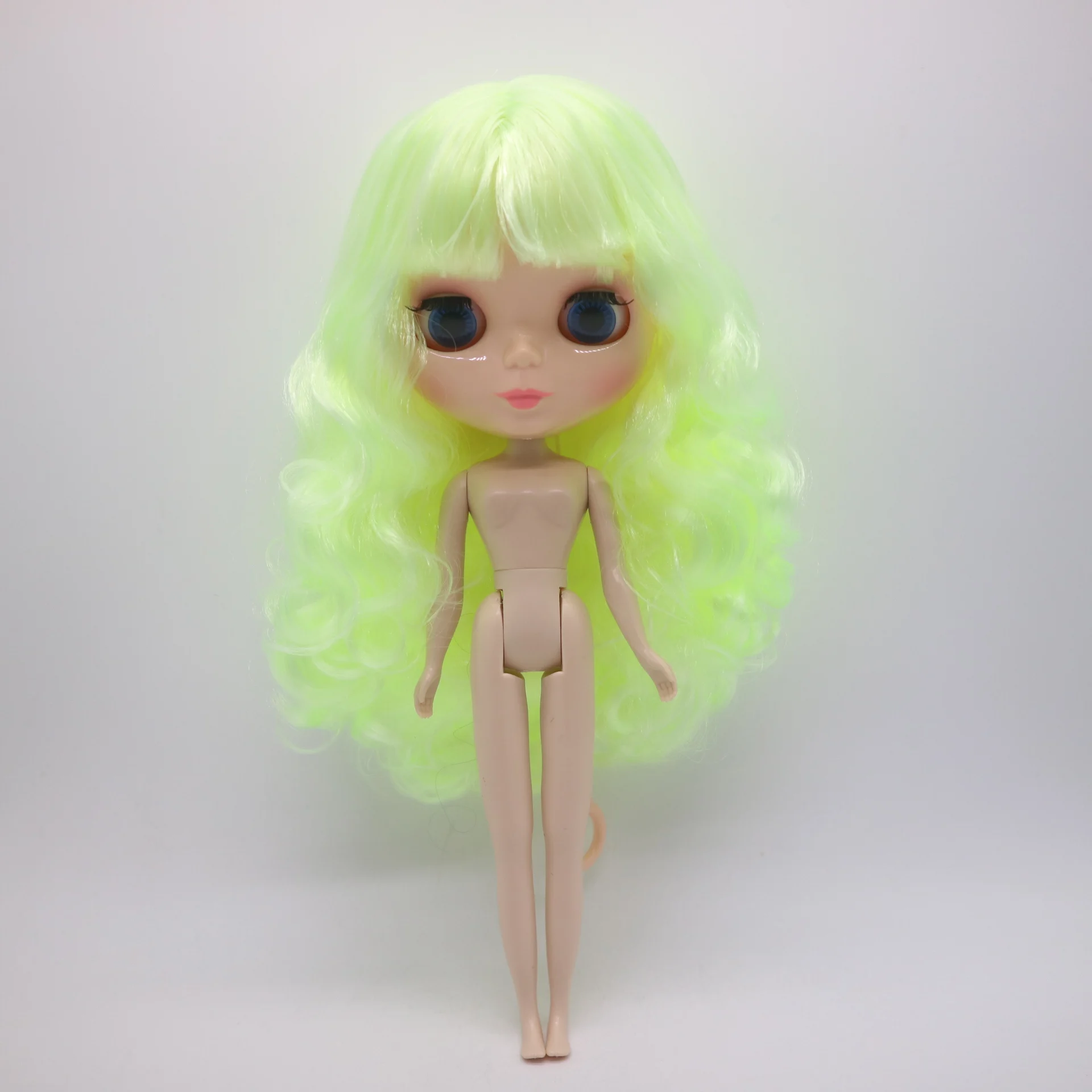 Кукла Обнаженная blyth, Заводская кукла(флуоресцентные желтые волосы