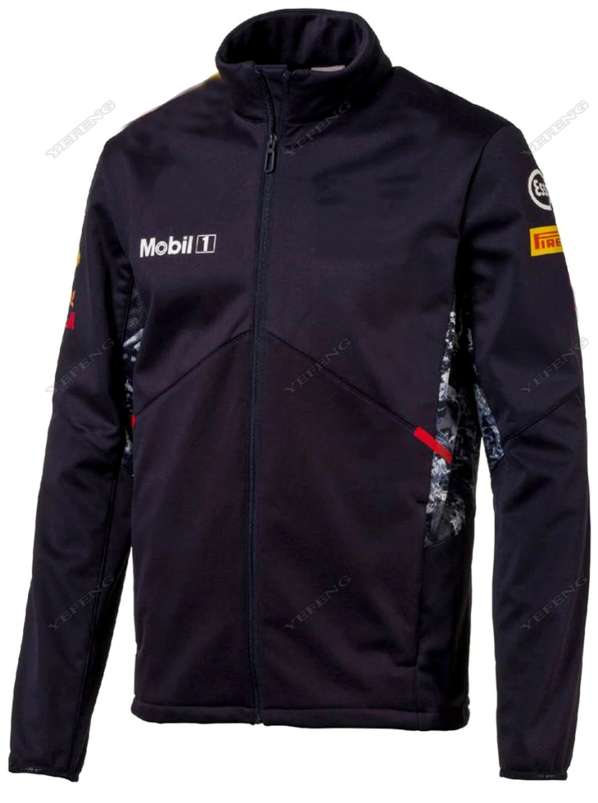 2021 ветрозащитная Толстовка Red Color Bull Martin F1 Racing Team Motorsport GP на молнии флисовая куртка