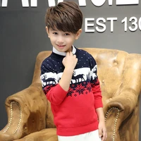 scoop kids sweaters spring winter baby boys girls warm knitted bottoming thicken teenag childrens clothes school high quality