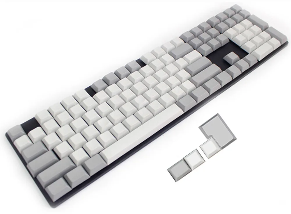 NPKC толстые PBT пустые DSA брелки ANSI ISO 115-key для Cherry MX переключатели механической клавиатуры