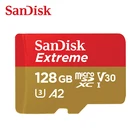 Micro SD карта памяти SanDisk, 128 ГБ, 128 ГБ, 256 ГБ, 256 ГБ, U3 4K V30 400 гб, Microsd 512 ГБ, TF карты для ПК