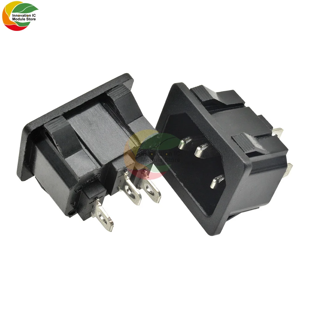 Ziqqucu AC-05 защелкивающаяся розетка питания переменного тока 10 а/250 В Встраиваемая