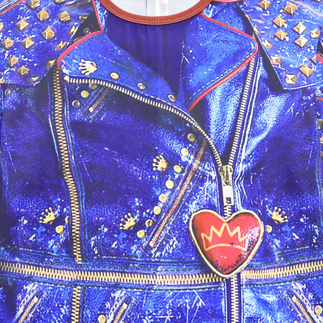 Детский костюм для косплея из фильма Потомки девочек ролевых игр Evie Mal детский