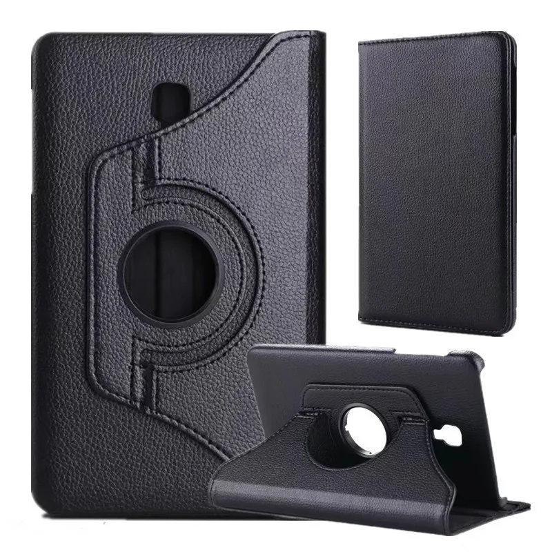 

New Coque for Samsung Galaxy Tab A 8.0'' SM-T380 T385 Case 360 Rotation Smart Stand PU Case for Samsung T380 T385 360 Stand Case