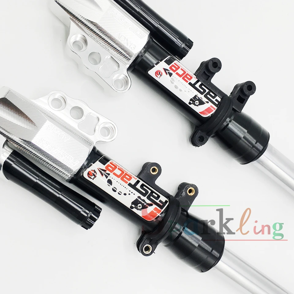 Универсальные регулируемые передние амортизаторы для мотоциклов φ 30 мм