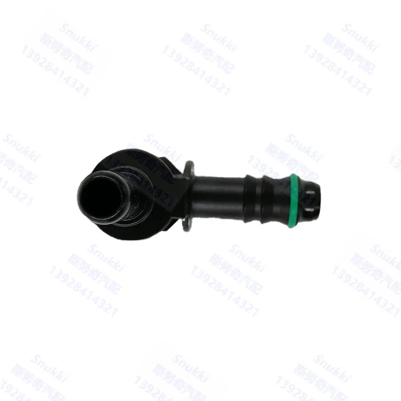 9.89mm-ID12 Fuel line quick connector 90 degree SAE fuel pipe fittings plastic male end piece 2pcs a lot | Автомобили и мотоциклы