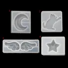 Луна Звезда кошка Крыло Форма ювелирных изделий силиконовая форма DIY ремесло инструмент для изготовления ювелирных изделий инструмент