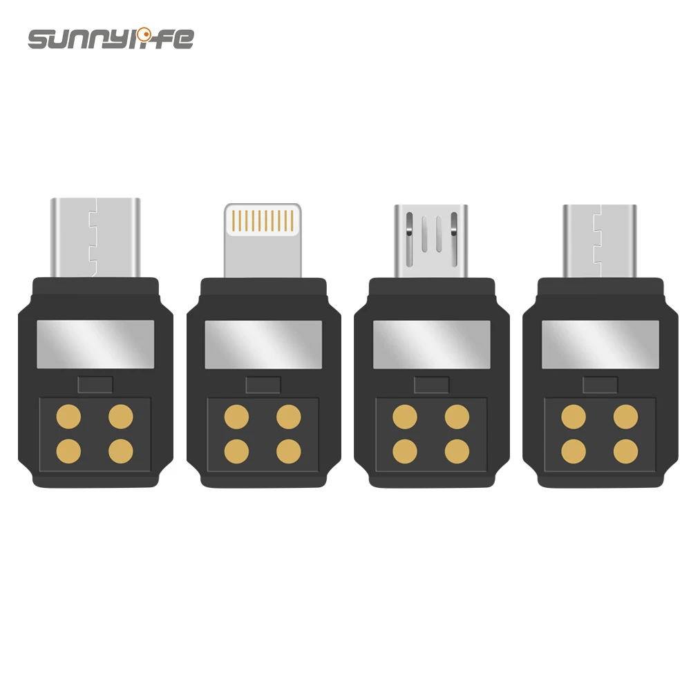 Адаптер для смартфона Pocket 2/Osmo IOS Lightning Micro USB-C Android положительный стандартный