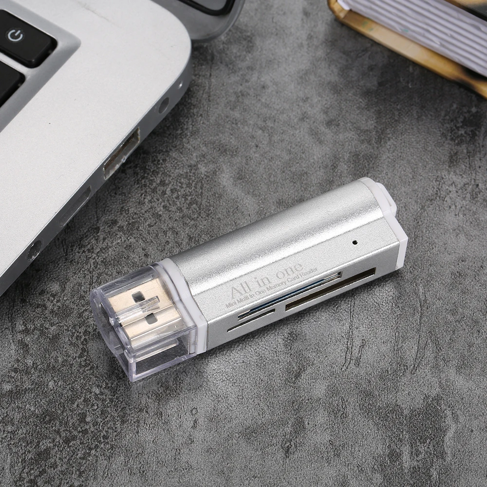 Все в одном кардридер USB 2 0 Мини Портативный для SD/TF/MS Duo/Micro MS(M2)/Ms Pro Duo|Сетевые