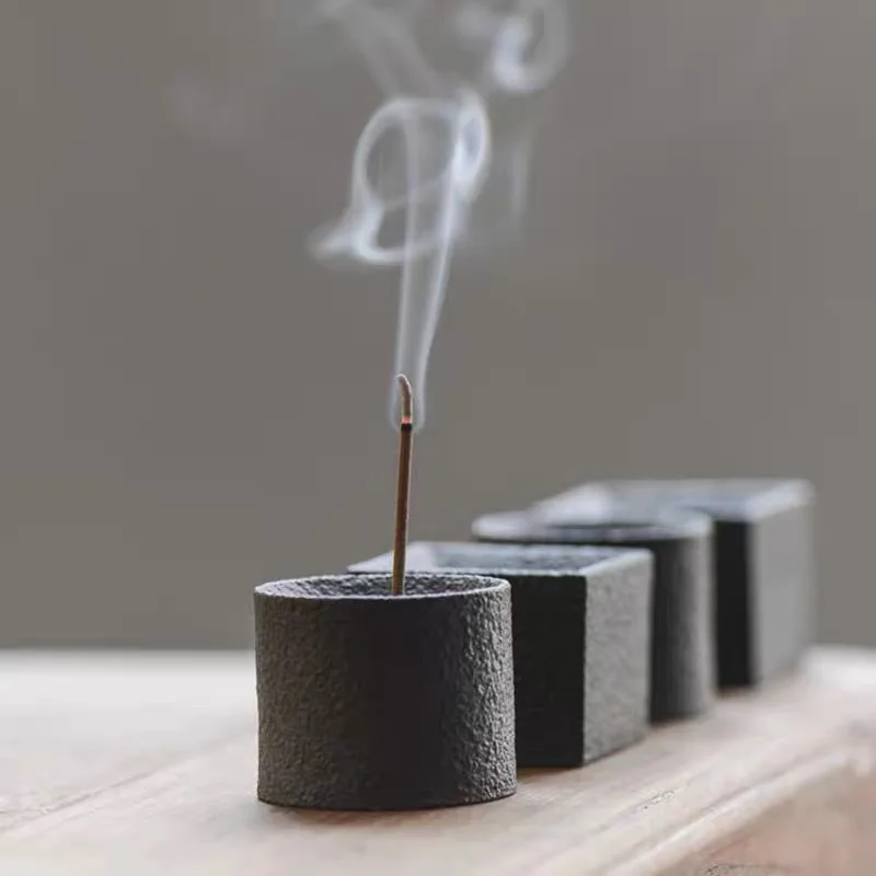 Concrete Incense Stick Mold Round Square Japanese Cement incense stick Storage Box Mould Cement Incense Stick Tray Mould