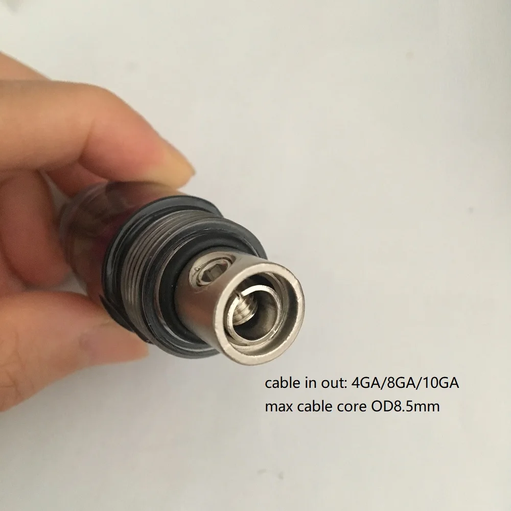 Водонепроницаемый 4/8 датчик входной и выходной никелированный Болтовой