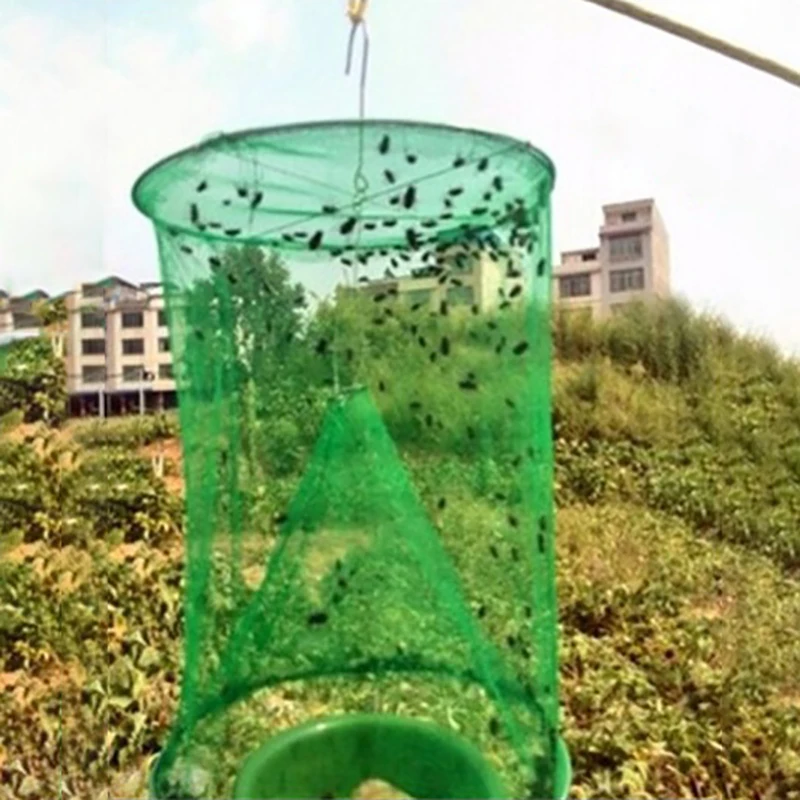 1 шт. подвесной Ловец мух многоразовая Складная ловушка для летняя от комаров