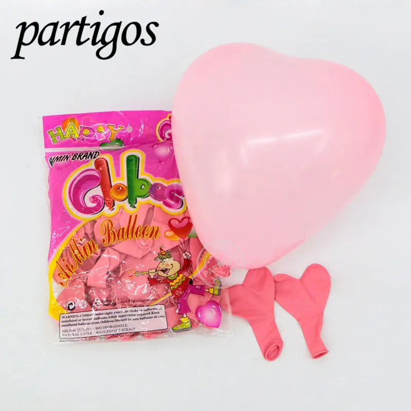 pearl pink 10 шт. 10-дюймовые воздушные шары с дизайном «сердце» Макарон цвета латексные шары матовые цветные воздушные шарики декор для вечеринки в честь Дня рождения Свадебный декор надувать глобальный - Цвет: pearl pink