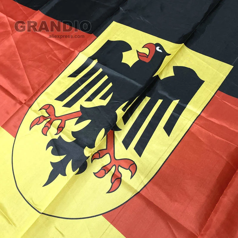 Германский Орел флаг 90x150 см полиэстер эпонж с принтом декоративные флаги и