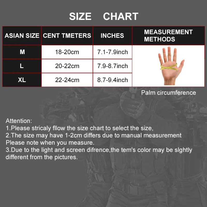 Мотоциклетные перчатки кожаные тактические боевые с полным пальцем