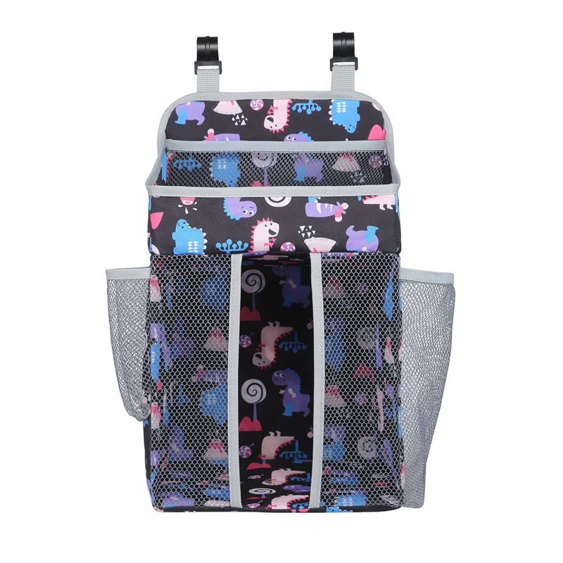 

Crib Diapers Storage Bag Baby Bed Organizer Hanging Bag Foldable Nappy Bags Newborn Diaper Container Portable Crib Organizer