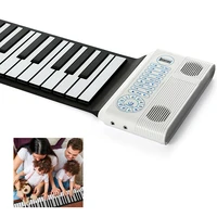 piano keyboard 61 keys electronic organ smart rechargeable musical instruments puzzle early education foldable finger piano