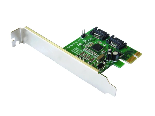 Плата расширения для настольного жесткого диска PCI-Sata3 двухканальная