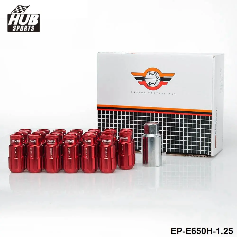 Jdm гоночные алюминиевые стопорные гайки 20 шт W/Key 12x1 25 для Nissan Subaru Suzuki Aftermarket колеса