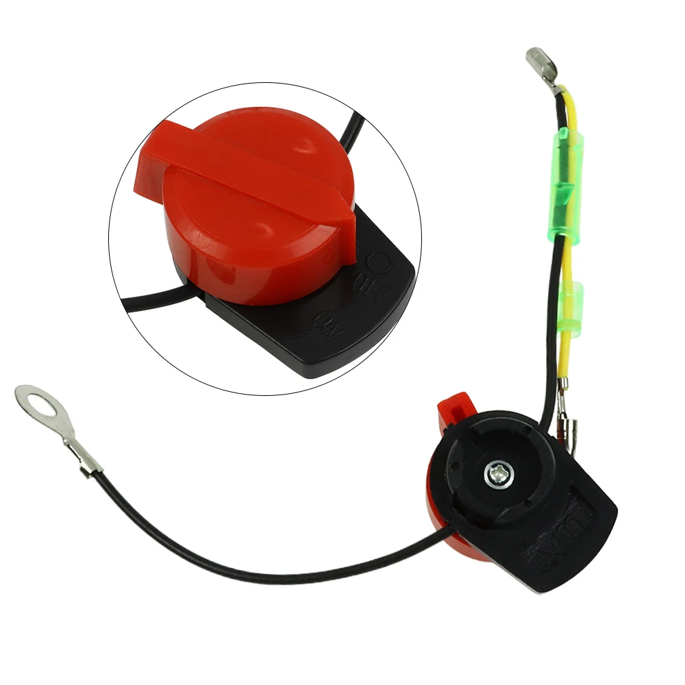 2 провода двигателя Мощность стоп ВКЛ/ВЫКЛ ВЫКЛЮЧАТЕЛЬ Управление для Honda GX100 GX120