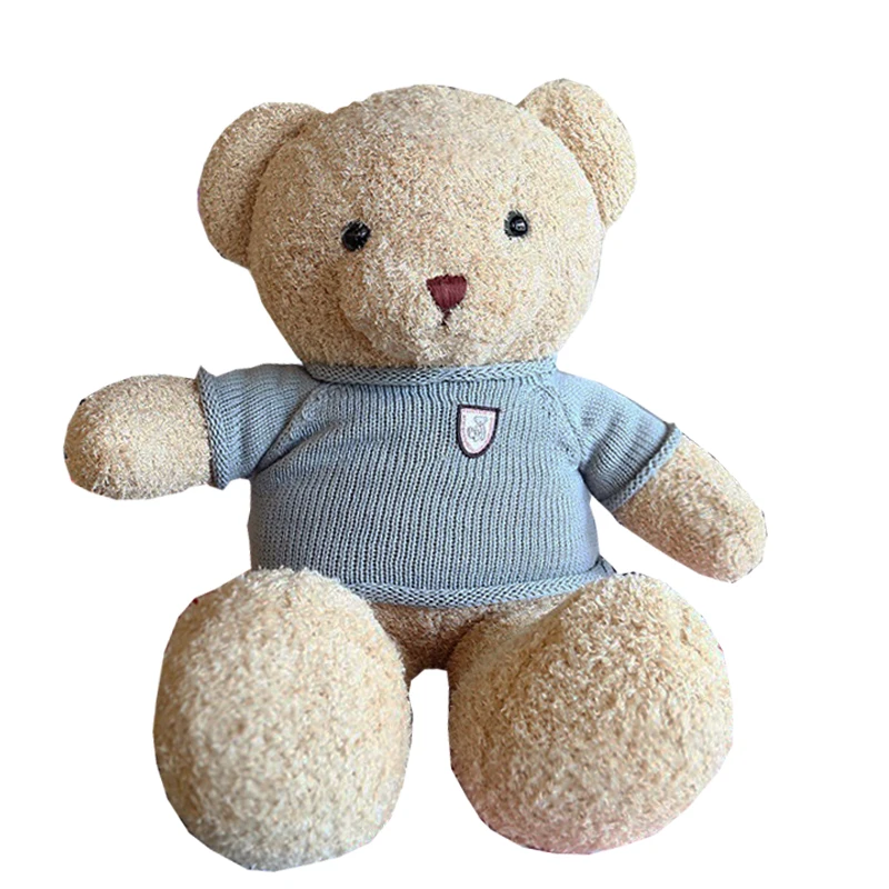 60 см гигантские коричневые плюшевые мишки игрушки белые животные для малышей |