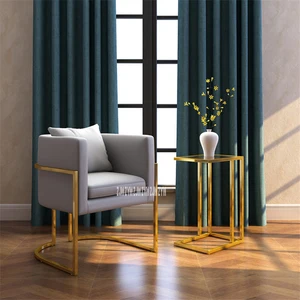 PTS -HK779 Modern simple Living Room Office Leisure Chair Reception Area lron Art Business Casual Negotiation Backrest Chair