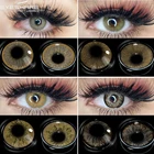 Цветные контактные линзы EYESHARE для глаз, серия SIAM, 1 пара, годовая красота, цветные линзы ed, контактные линзы, фотолинзы