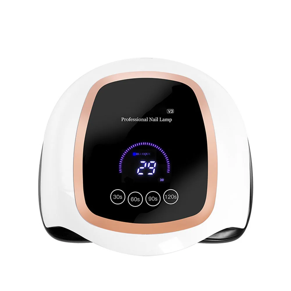 

168W With 4 Timers For Regular Polish Removeable Base Nail Dryer LED Lamp Home Salon Touch Screen Professional Infrared Sensor