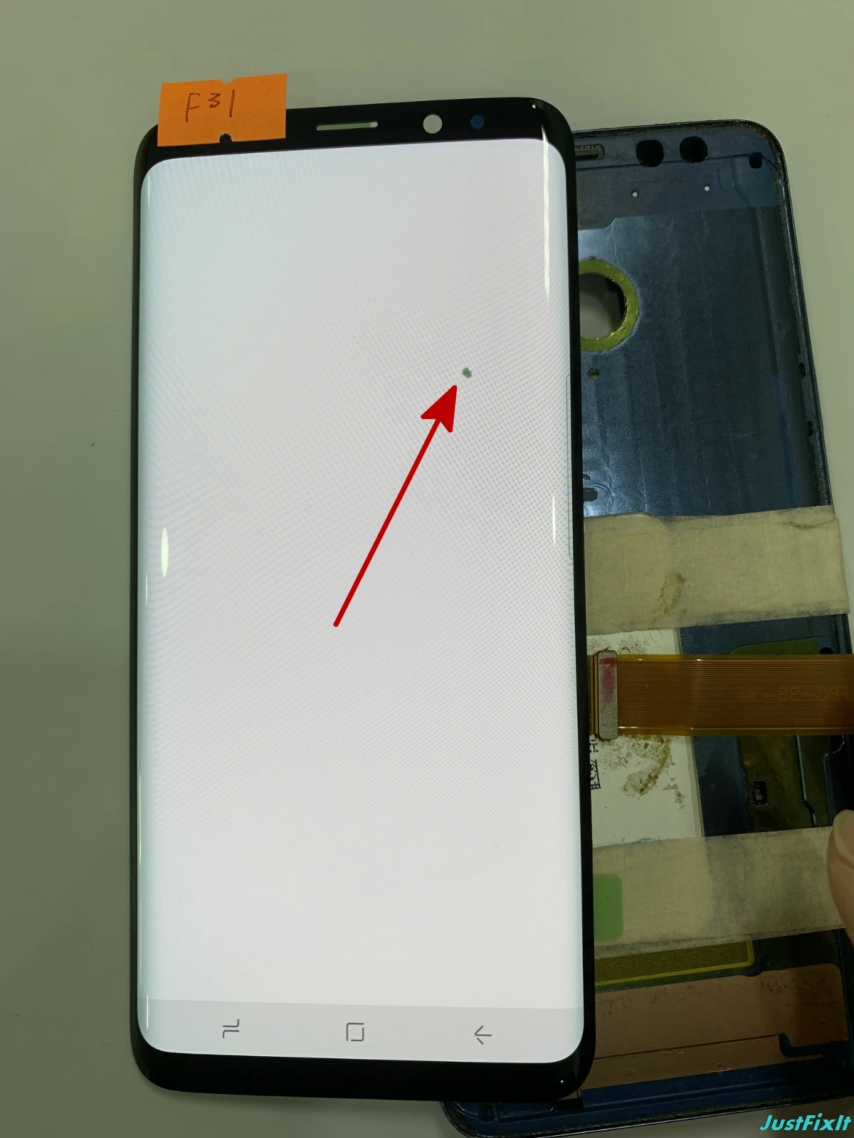 Для samsung Galaxy S9 Plus G965F G965 ЖК дисплей сенсорный экран дигитайзер дефект черное пятно