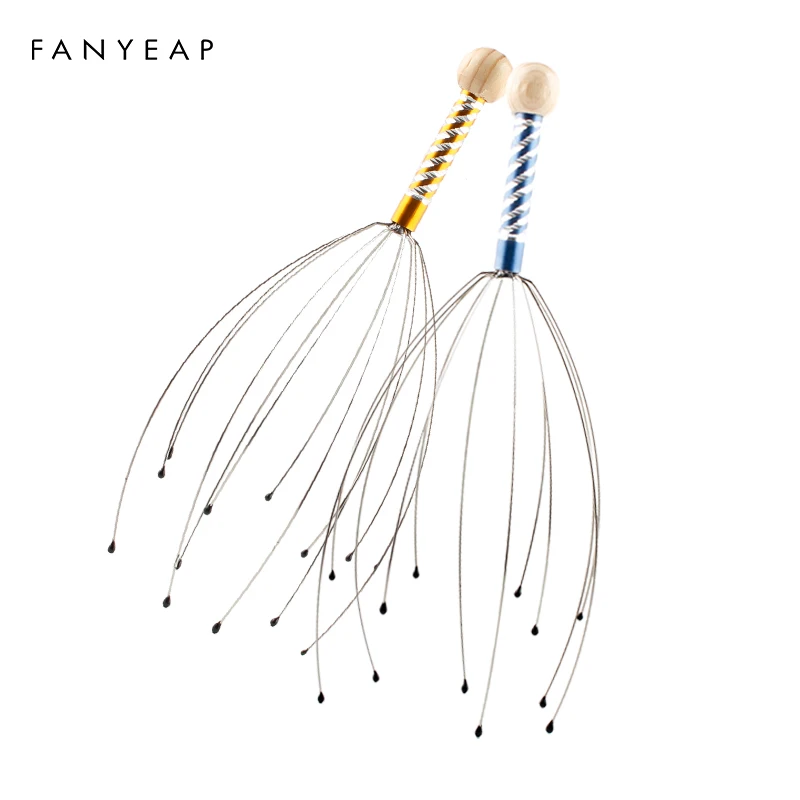 Массажер для головы релаксация кожи снятие мышечного напряжения усталость