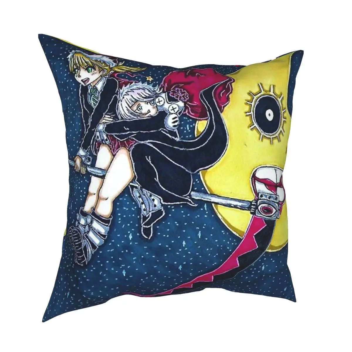 

Парик для Косплей Костюма Soul Eater-Рождественская подушка для дивана из пвх по индивидуальному заказу наволочки для подушек Декоративные див...