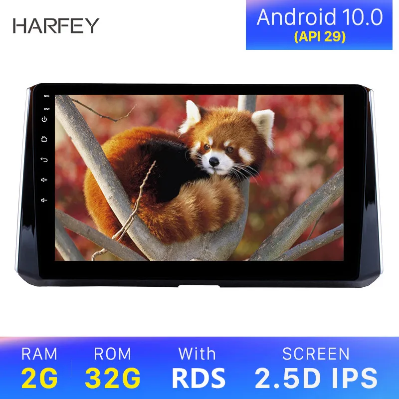 Harfey gps стерео Android 8 1/10 1 7 &quotавтомобиля радио для 2019 Toyota Corolla головное устройство