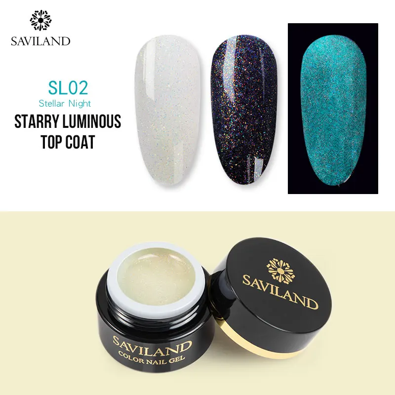 Luminous top coat 2 Saviland праймер Гель-лак 15 мл верхнее Базовое покрытие Гель-лак Top it off+ Базовое покрытие основа для УФ-гель для ногтей - Цвет: Luminous top coat 2