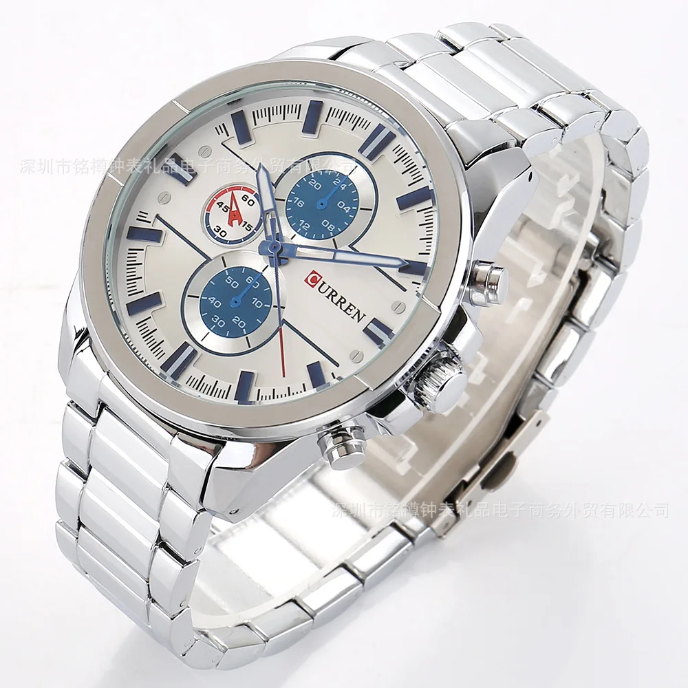 

Men's Watch Steel Belt Quartz Watch Waterproof Sports Men's Watch Unique Watch Casual Fashion Watch Sports Watch