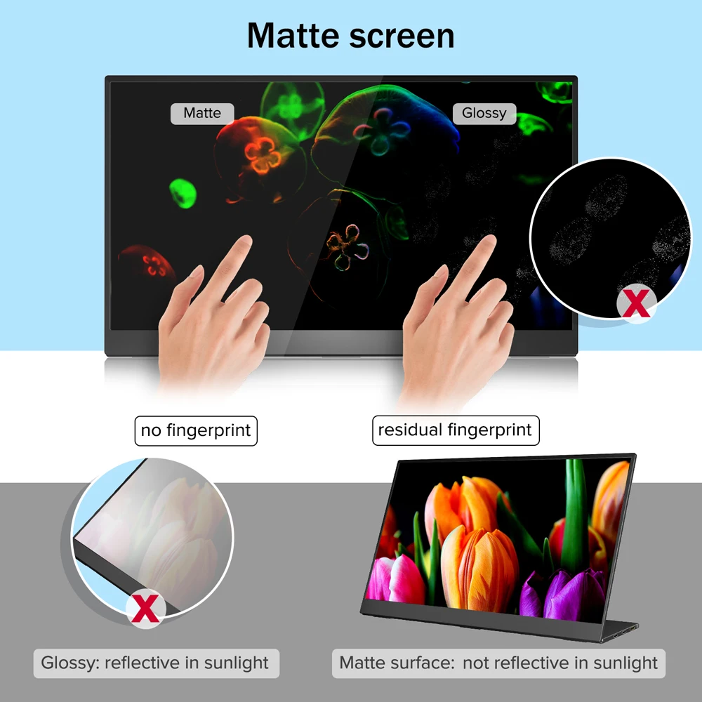 uperfect 144 гц 1080p портативный монитор д