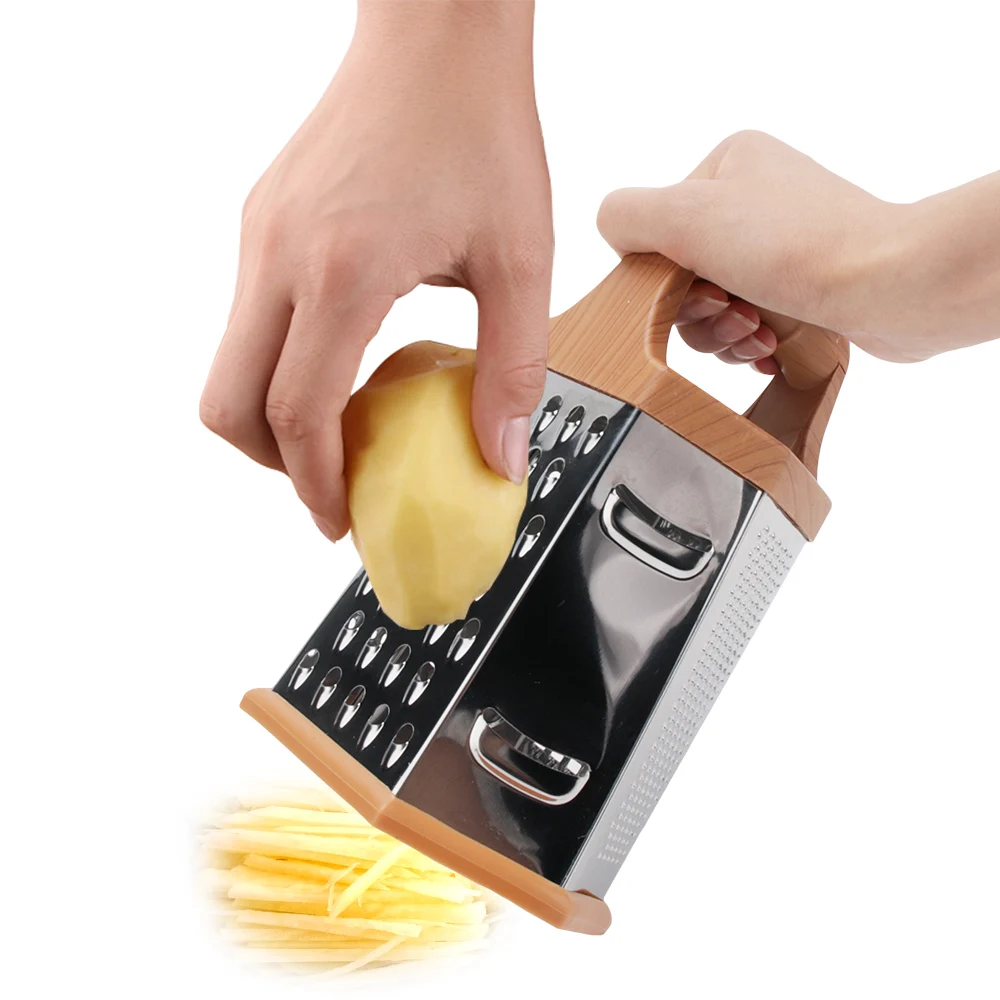 Мини-шестисторонняя терка из нержавеющей стали строгальный станок